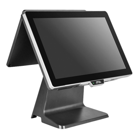 pos терминал-моноблок атол jazz 16 lite, j3455, ssd 128gb, 8gb,msr,доп.монитор 11,6", win 10 (60904)